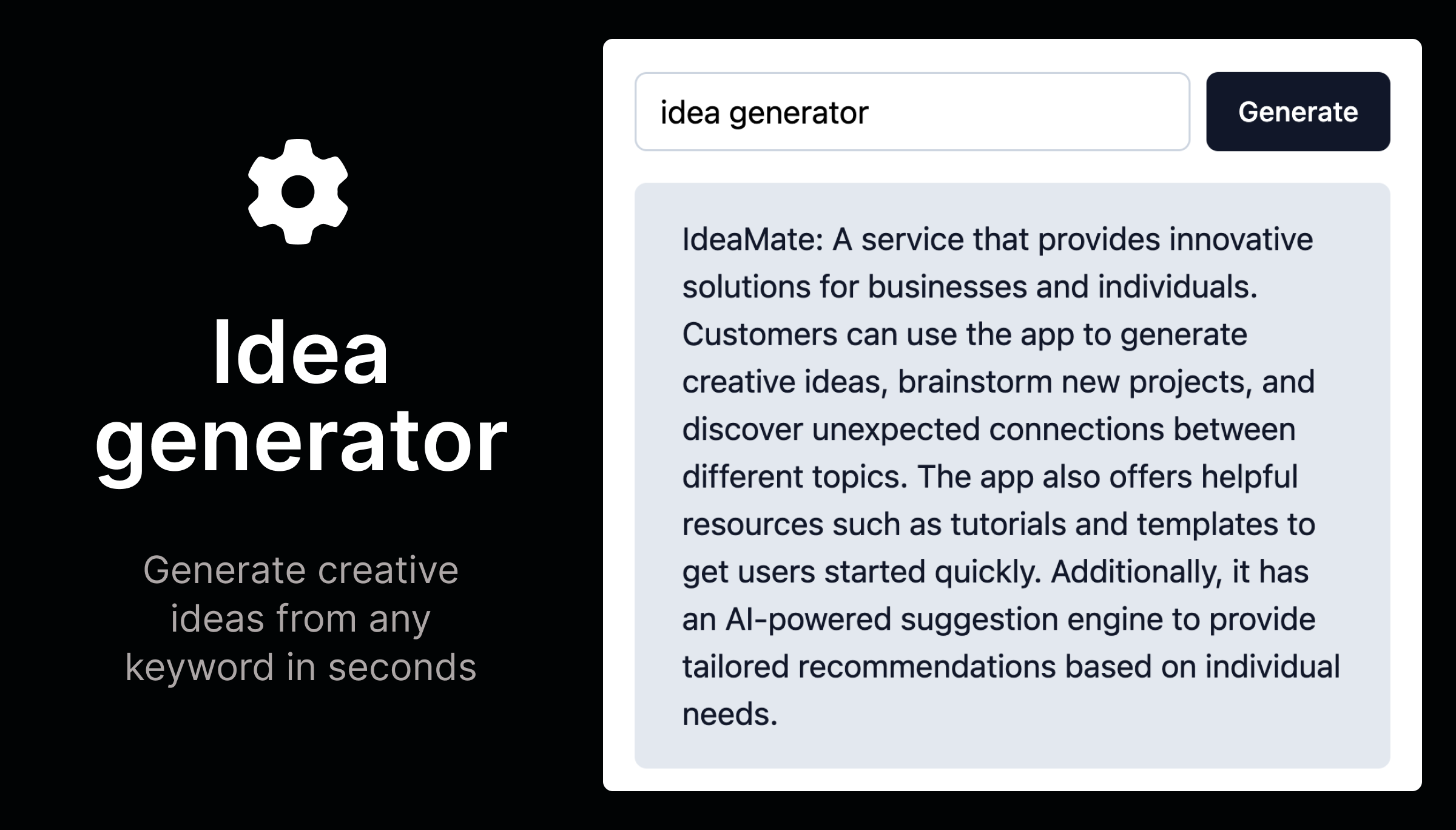 research idea generator